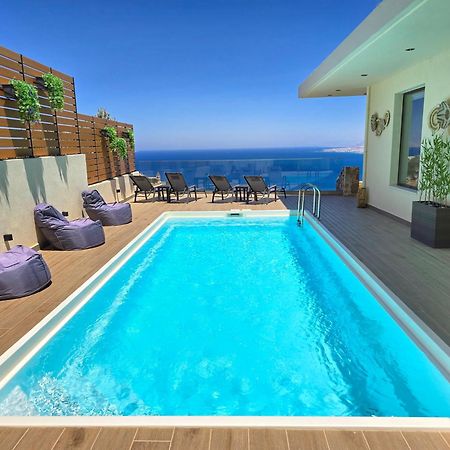 Villa Balcony, Cozy Villa With Amazing View Ροδιά Εξωτερικό φωτογραφία