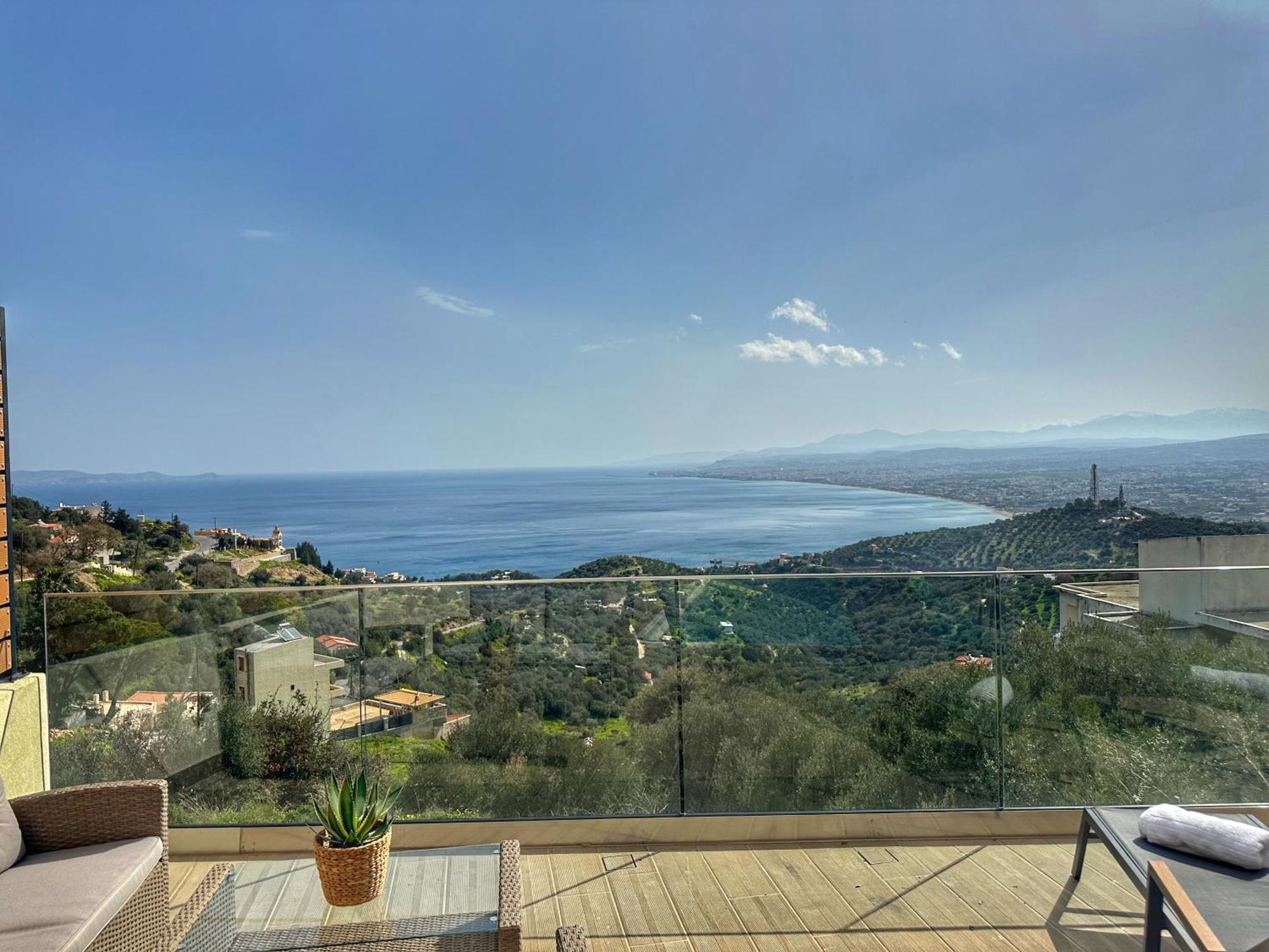 Villa Balcony, Cozy Villa With Amazing View Ροδιά Εξωτερικό φωτογραφία