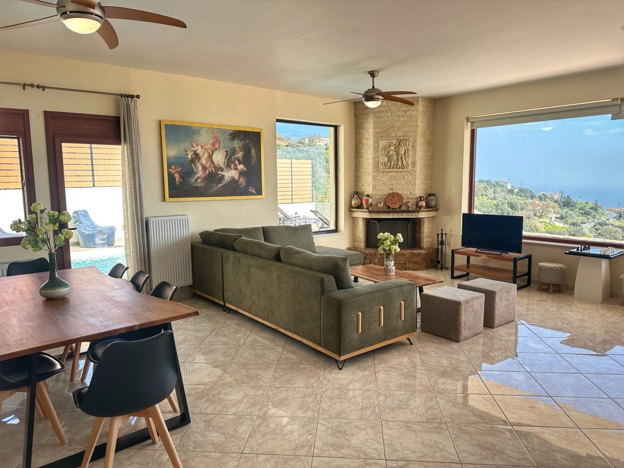 Villa Balcony, Cozy Villa With Amazing View Ροδιά Εξωτερικό φωτογραφία