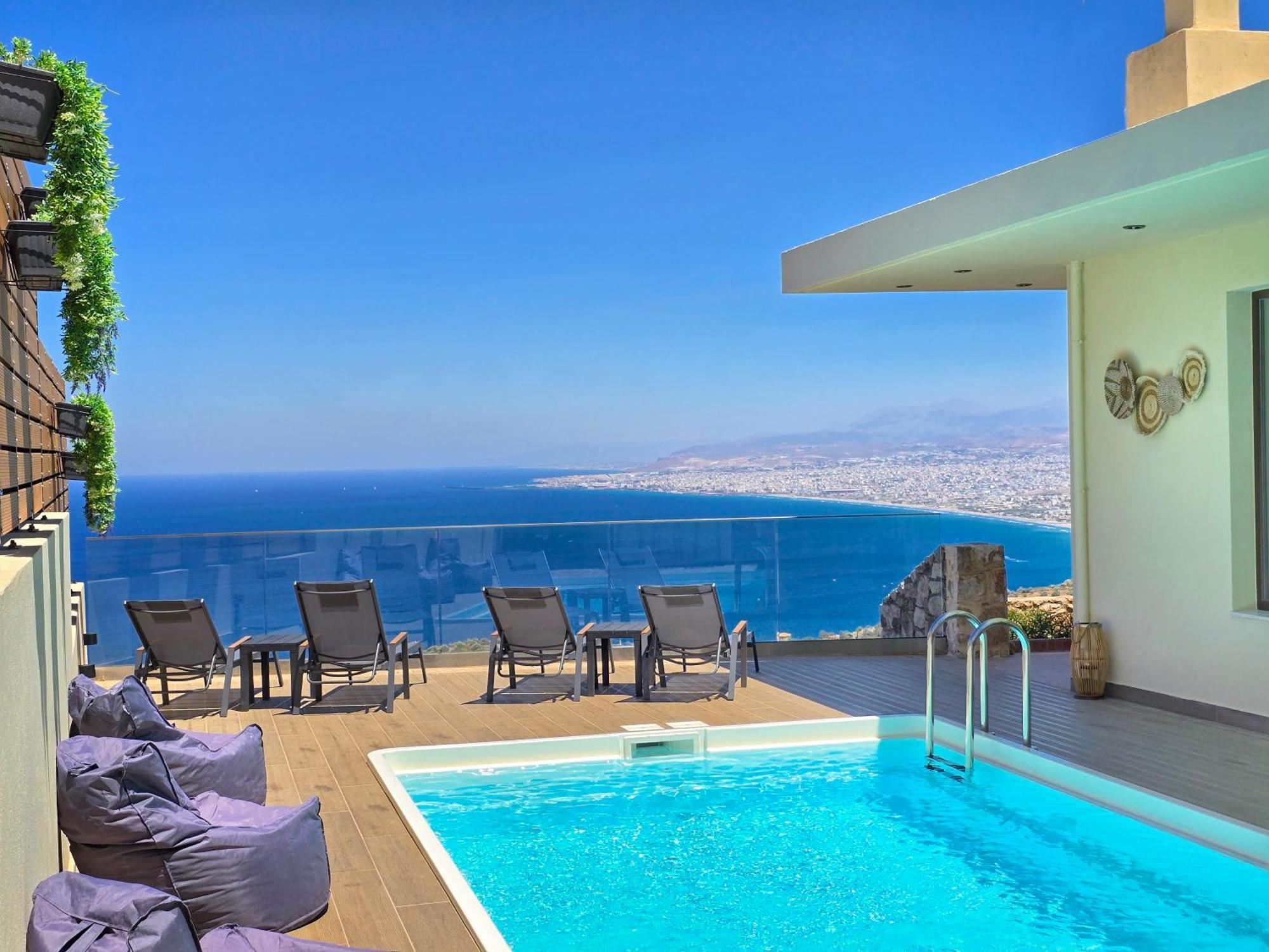 Villa Balcony, Cozy Villa With Amazing View Ροδιά Εξωτερικό φωτογραφία
