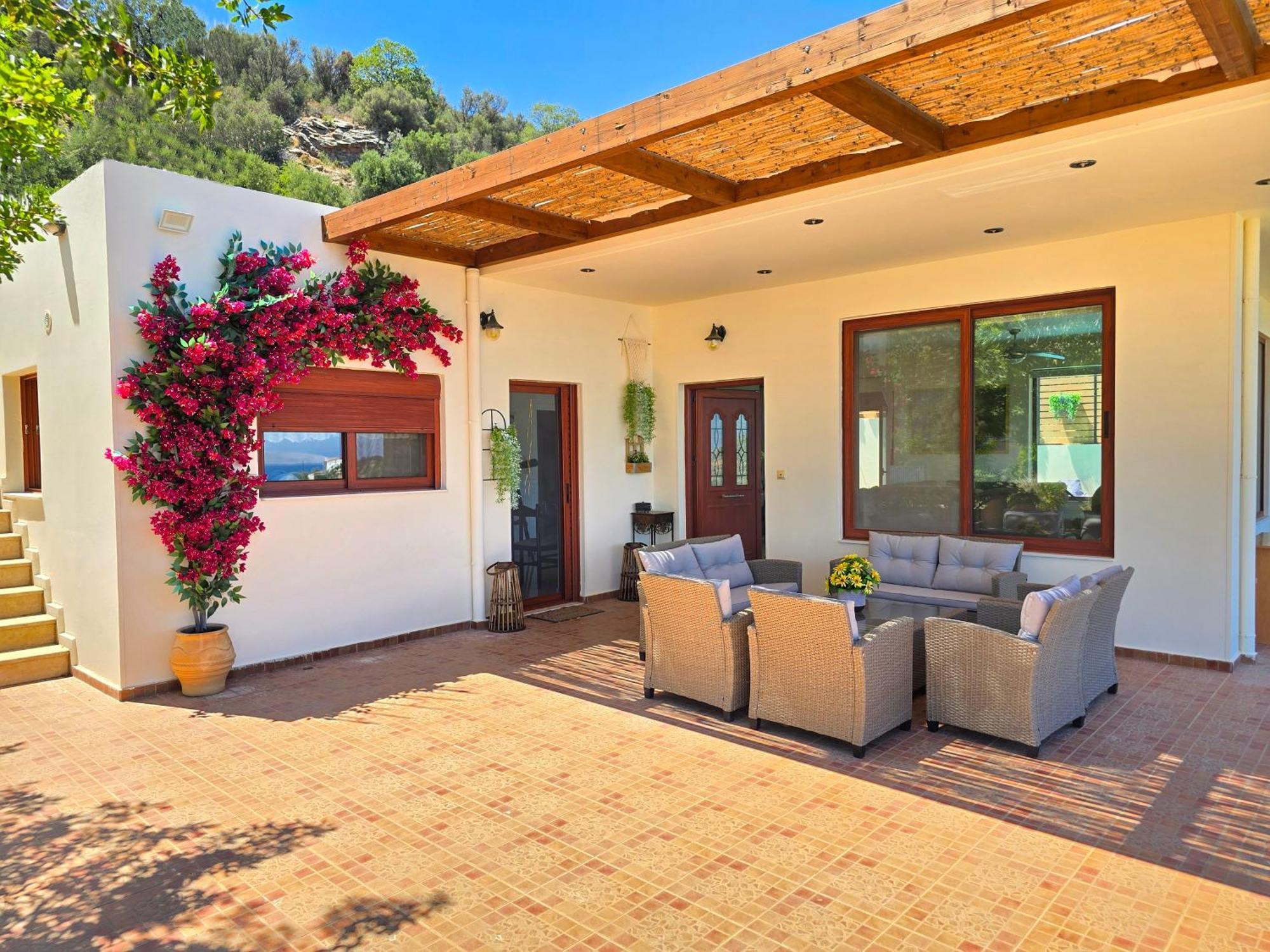 Villa Balcony, Cozy Villa With Amazing View Ροδιά Εξωτερικό φωτογραφία