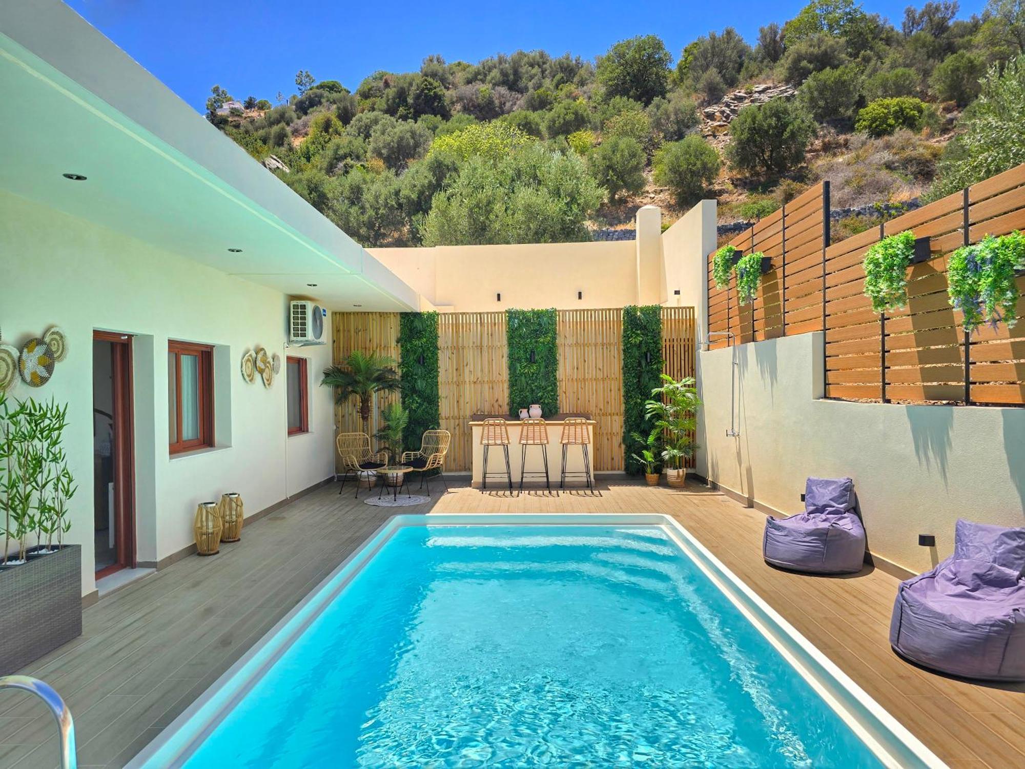 Villa Balcony, Cozy Villa With Amazing View Ροδιά Εξωτερικό φωτογραφία