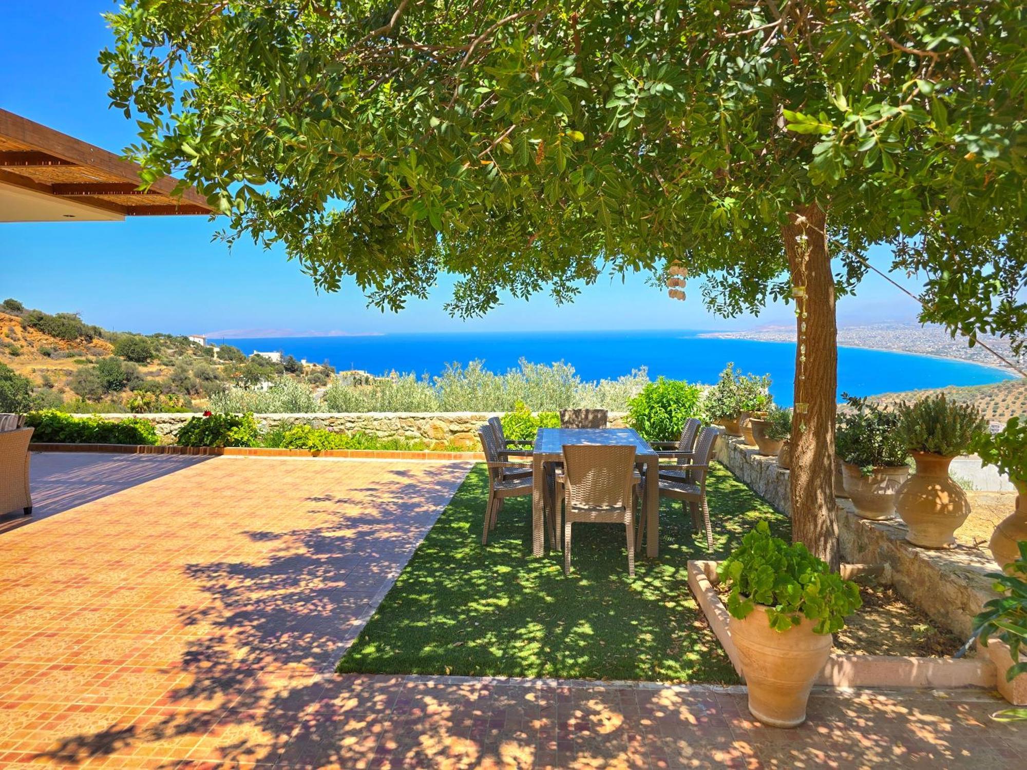 Villa Balcony, Cozy Villa With Amazing View Ροδιά Εξωτερικό φωτογραφία