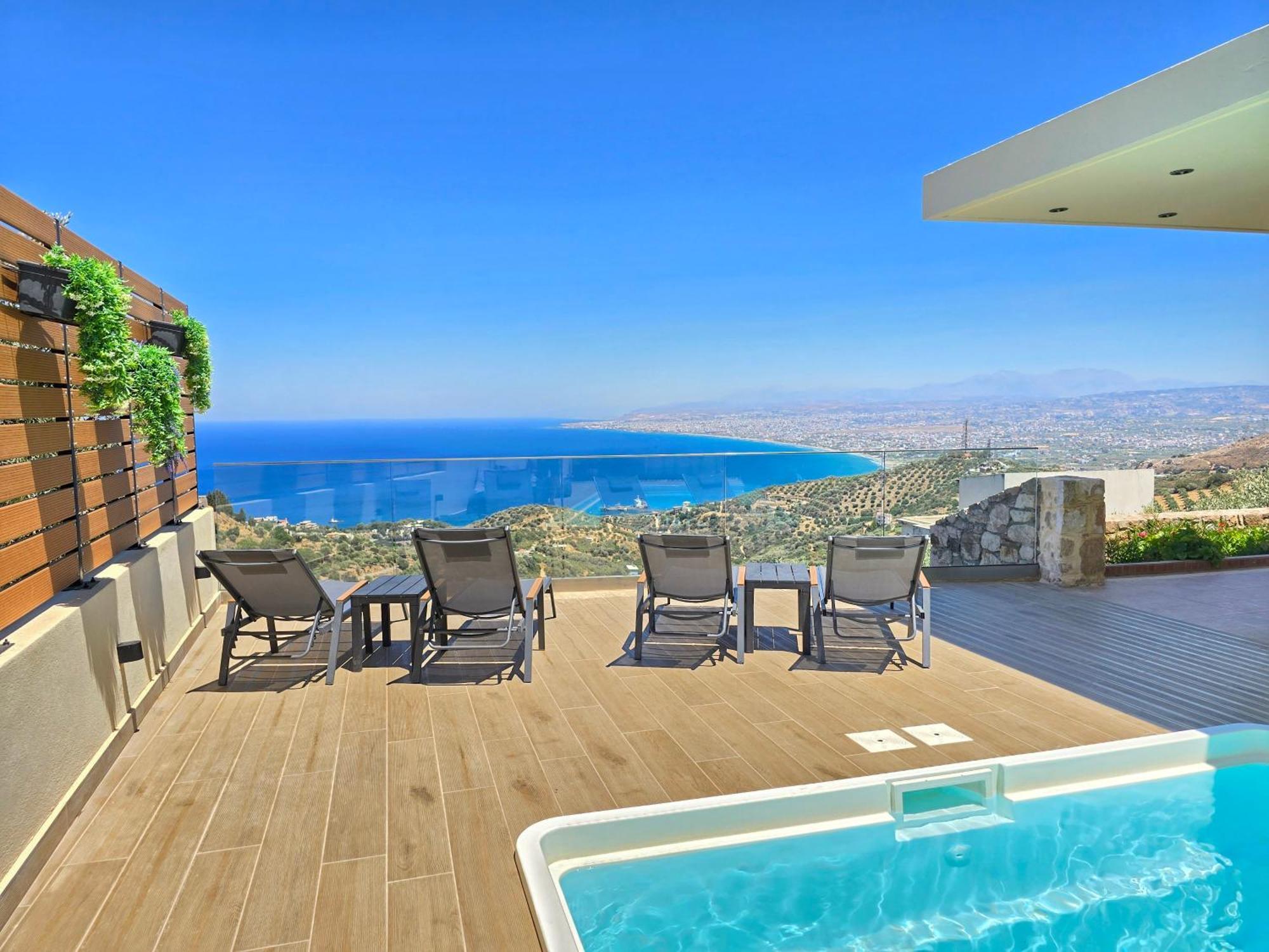 Villa Balcony, Cozy Villa With Amazing View Ροδιά Εξωτερικό φωτογραφία