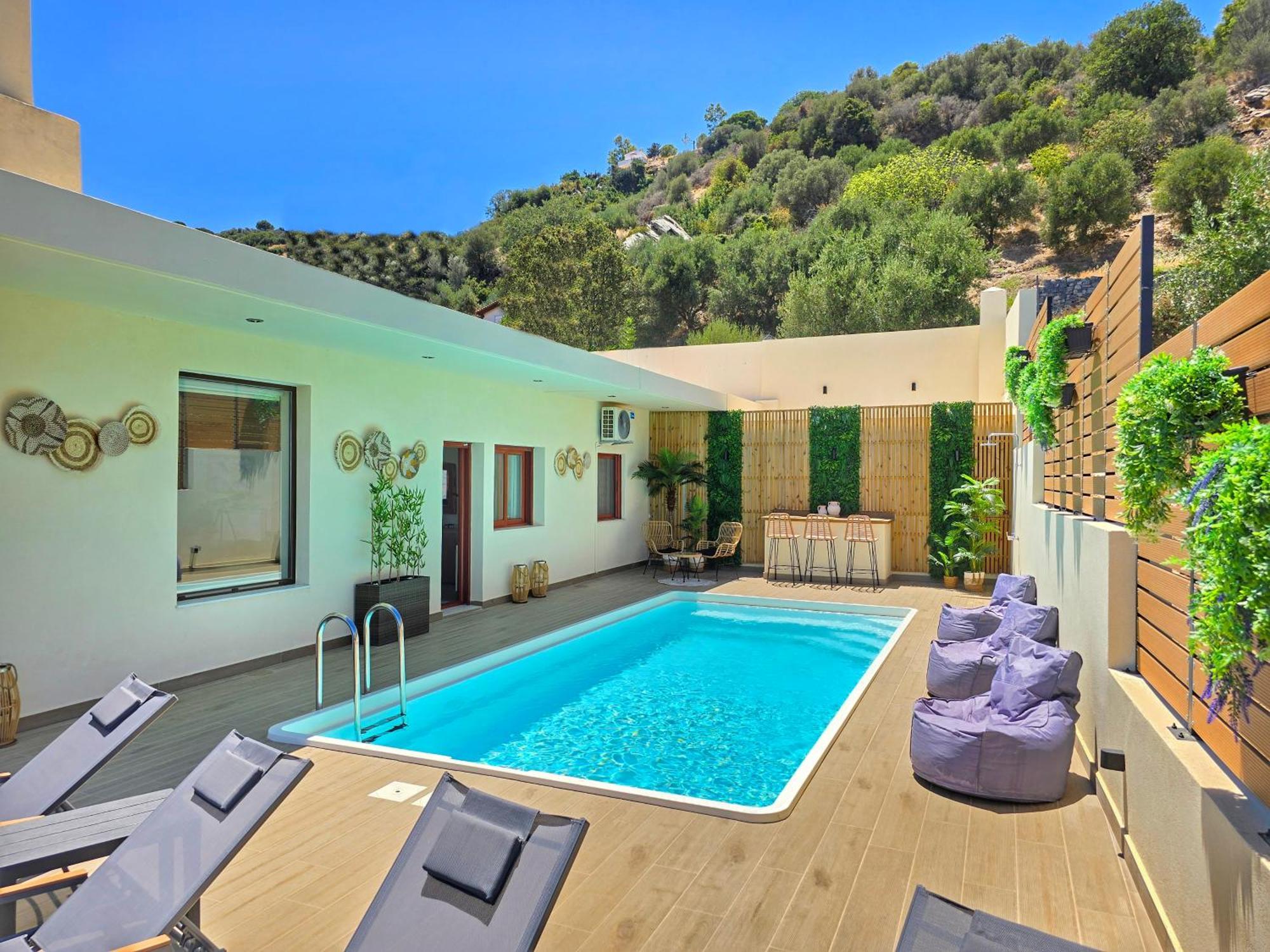 Villa Balcony, Cozy Villa With Amazing View Ροδιά Εξωτερικό φωτογραφία