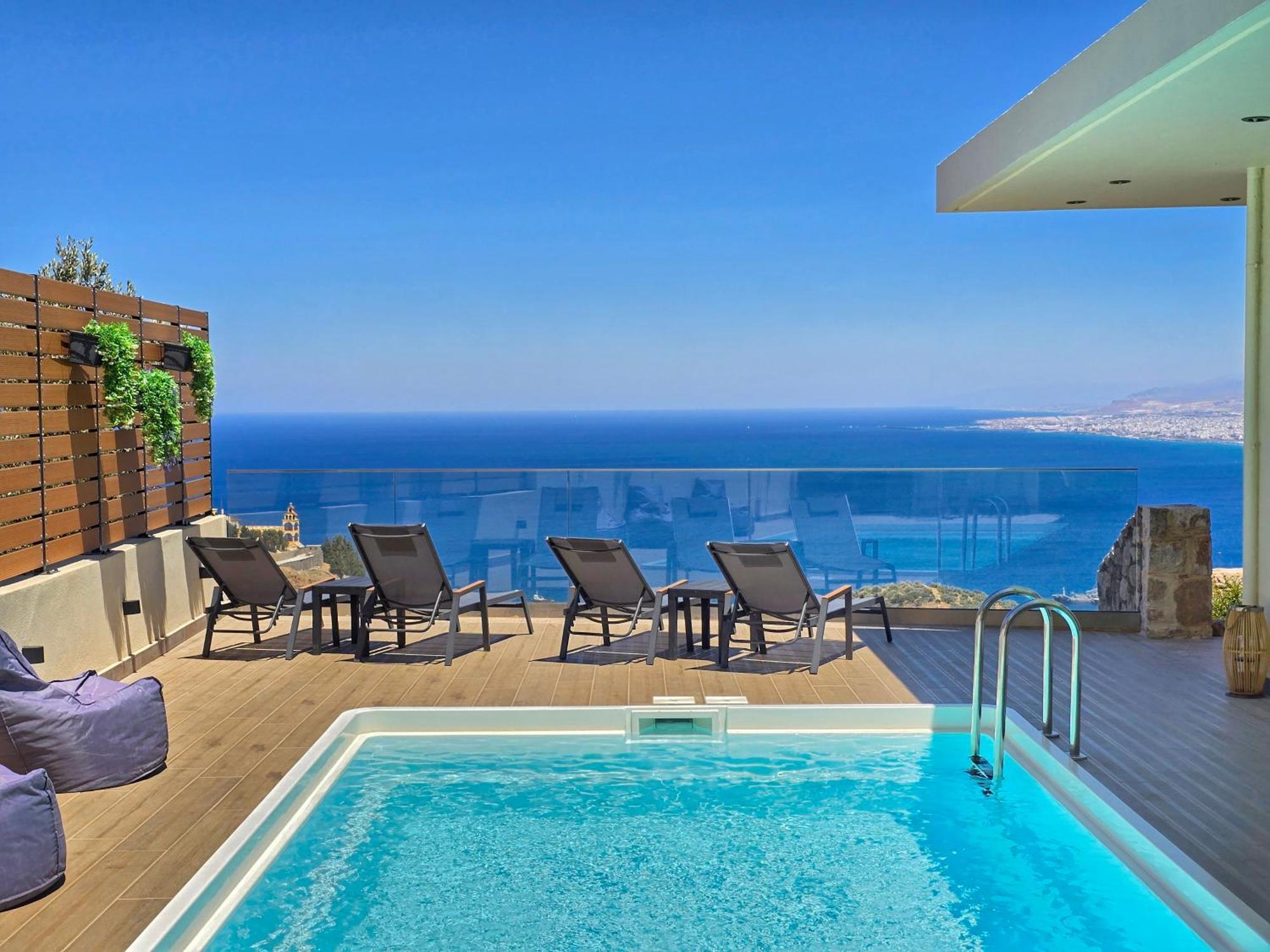Villa Balcony, Cozy Villa With Amazing View Ροδιά Εξωτερικό φωτογραφία