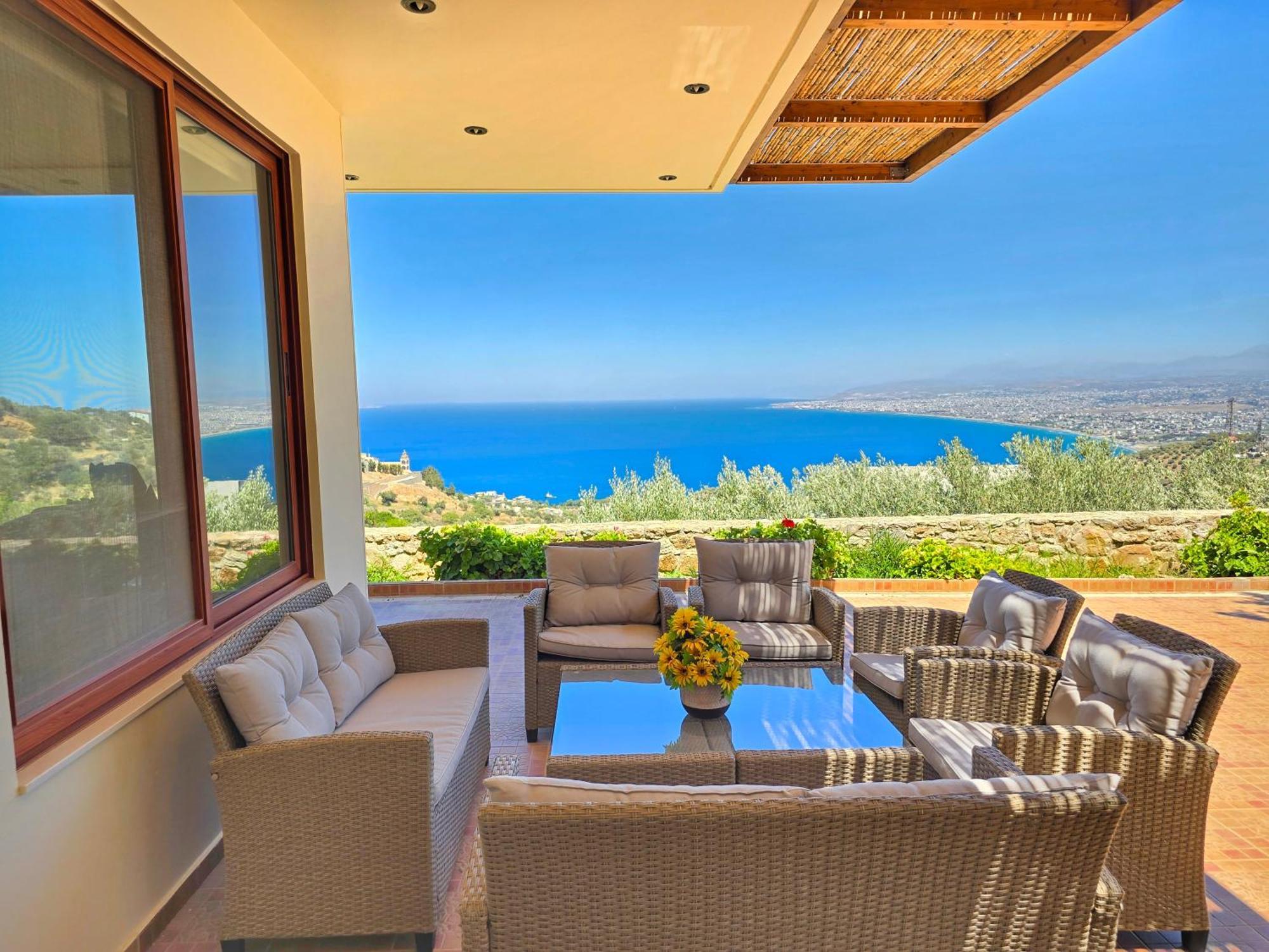 Villa Balcony, Cozy Villa With Amazing View Ροδιά Εξωτερικό φωτογραφία